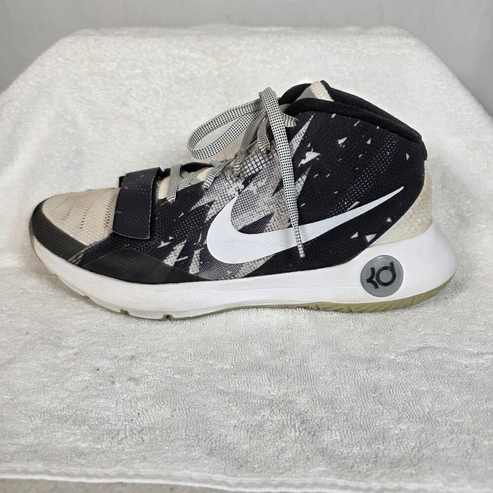 Nike KD Trey 5 III Black/Grey Mid Basketball Sneakers Shoes 749379-010 Men's 12